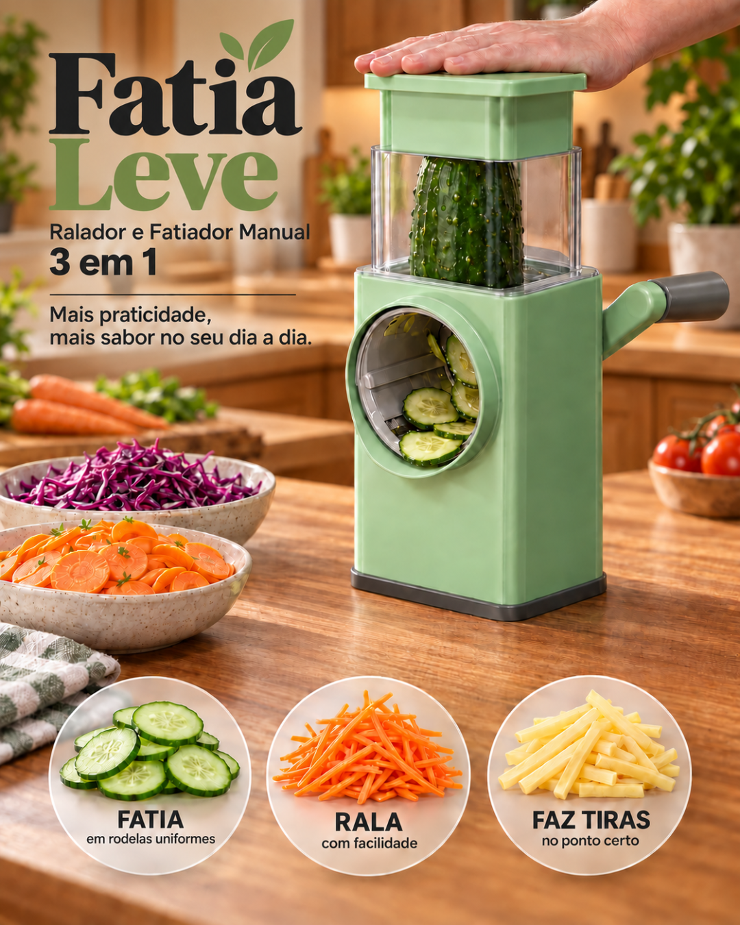 Ralador e Fatiador